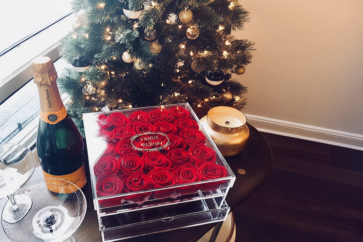 scatola regalo in acrilico