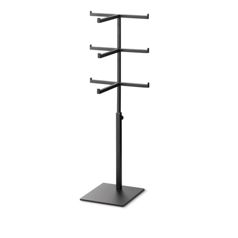 Suporte para óculos em metal com altura ajustável e 3 níveis