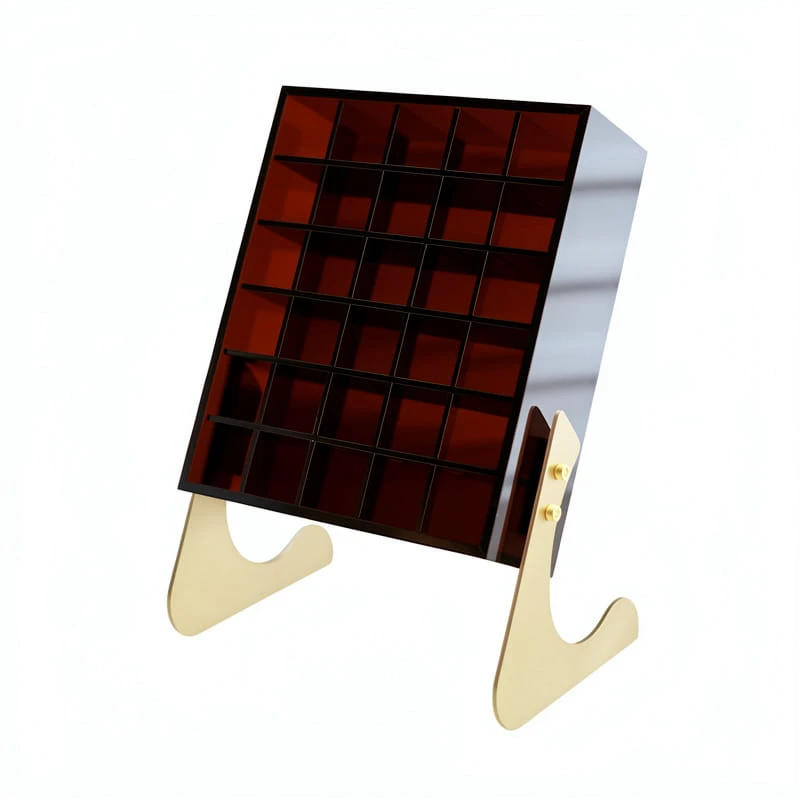 Rack Organizzatore per Smalto in Acrilico a 30 Scomparti