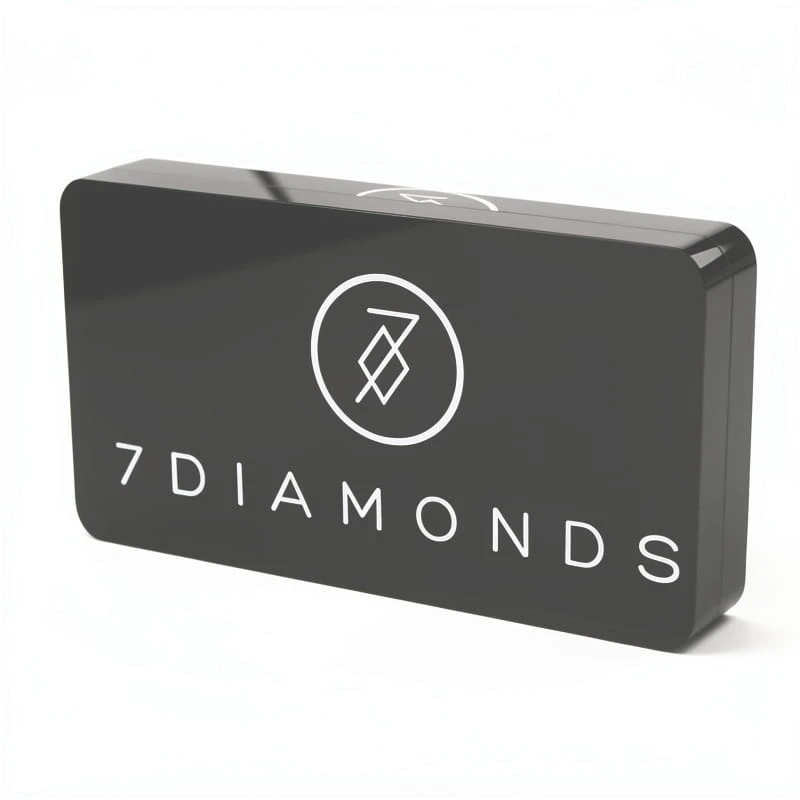 Glossy Silk Printing Round-cornered Acrylic Block
