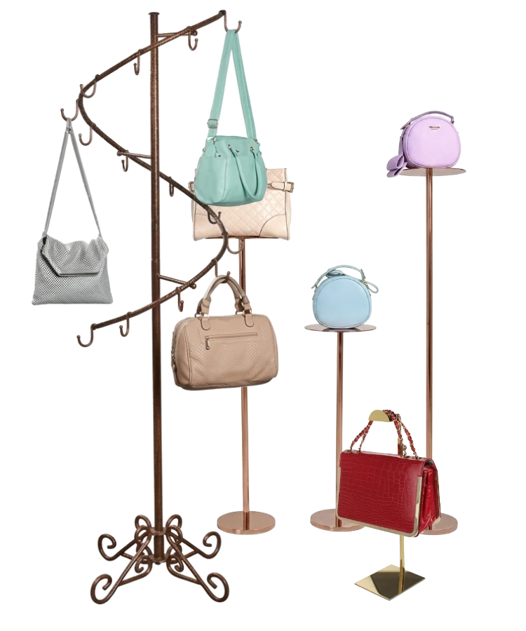 Exhibidores de Bolsos Personalizados