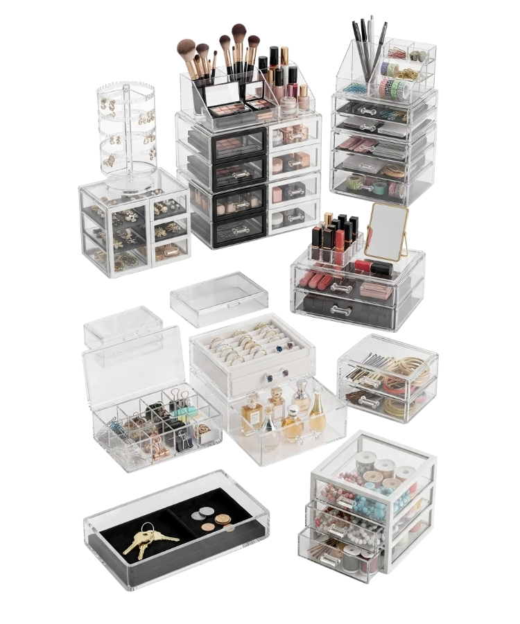 Organizzatori Acrilici Personalizzati