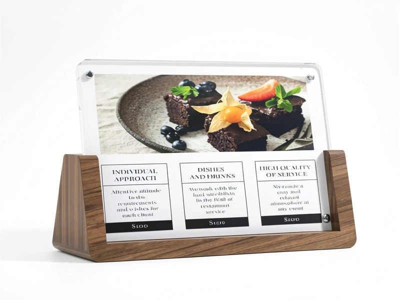 Sign holder stability and mounting features